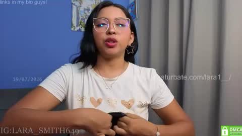 Snapshot of lara1__ chatting on 07/19/26, 10:02 Lara online show from 07/19/26, 10:02