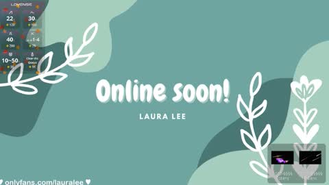 Laura Lee. online show from 10/23/25, 01:38