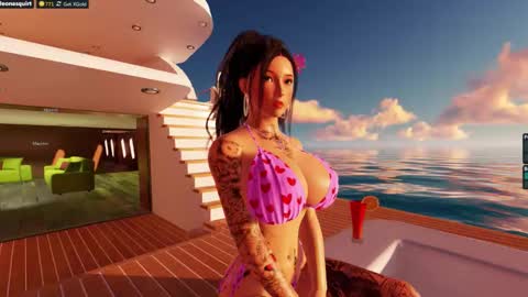 Leona online show from 02/01/26, 01:37