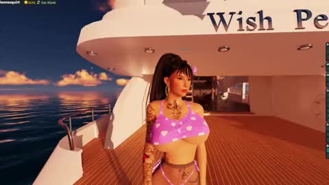 Leona online show from 02/15/26, 06:48