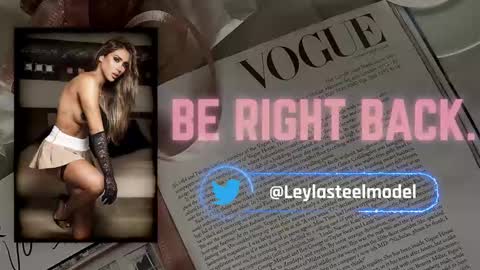 INSTA leylasteel model         online show from 02/28/25, 11:03