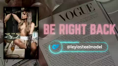 Snapshot of leyla_steel chatting on 04/29/26, 01:26 INSTA leylasteel model online show from 04/29/26, 01:26