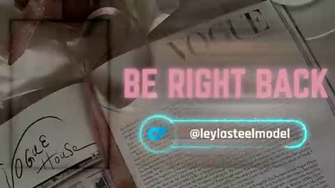 Snapshot of leyla_steel chatting on 06/09/26, 05:02 INSTA leylasteel model online show from 06/09/26, 05:02