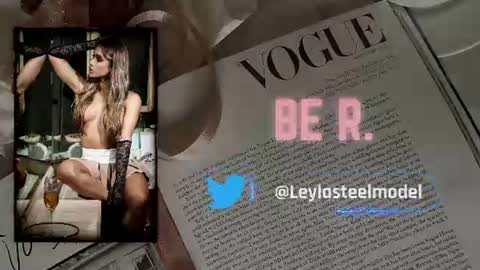 Snapshot of leyla_steel chatting on 07/22/26, 02:42 INSTA leylasteel model online show from 07/22/26, 02:42