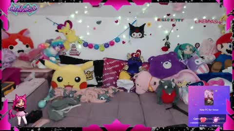 Snapshot of likemyashe chatting on 12/08/24, 07:05 LikeMyAshe online show from 12/08/24, 07:05