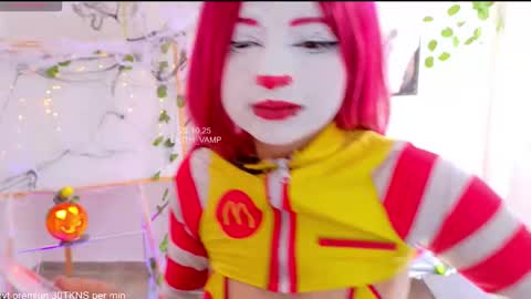 LILITH 200 LIKES   Thursday Clown Costume M online show from 10/24/25, 06:59