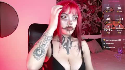 Snapshot of lilithmadness chatting on 01/09/25, 06:27 Lilith online show from 01/09/25, 06:27