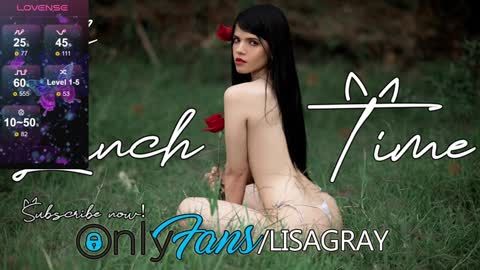 Snapshot of lisagray_1 chatting on 01/01/25, 08:58 Lisa Gray Independent Model online show from 01/01/25, 08:58