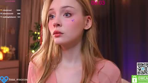 Snapshot of lissa_meooow chatting on 03/08/25, 07:27 your Liza again. Next stream Dec. 1 at 2 or 3 GMT online show from 03/08/25, 07:27