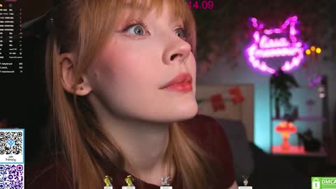 Snapshot of lissa_meooow chatting on 09/14/25, 06:23 your Liza again. Next stream Dec. 1 at 2 or 3 GMT online show from 09/14/25, 06:23