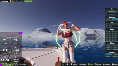 Snapshot of lollita__pop chatting on 09/11/25, 08:31 ANNE online show from 09/11/25, 08:31