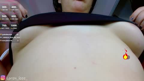 Snapshot of loren_leee chatting on 03/10/25, 12:07 Loren online show from 03/10/25, 12:07