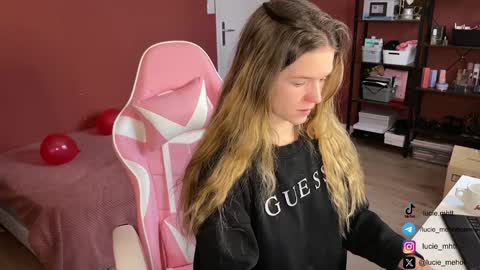 Lucie hot follow me on  online show from 02/03/25, 08:46