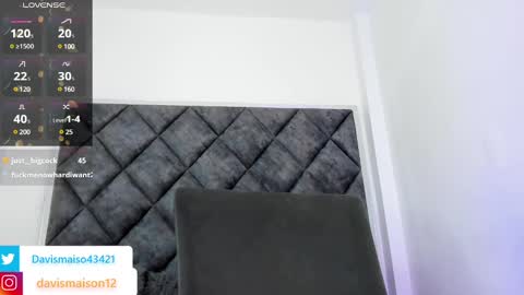 Snapshot of maisondavis_ chatting on 01/19/25, 01:00 Maison Davis online show from 01/19/25, 01:00