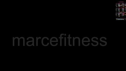 Snapshot of marcefitness chatting on 04/28/26, 01:15 your real gymrat online show from 04/28/26, 01:15