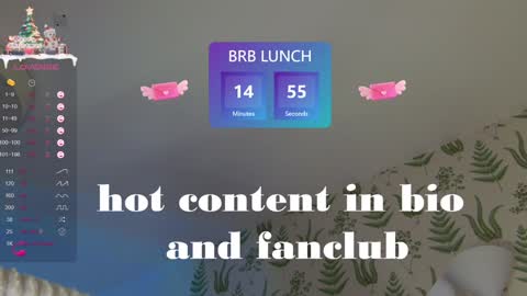 Snapshot of marie_diaze chatting on 12/11/24, 11:30 Marie LEAVE YOUR WITH ME online show from 12/11/24, 11:30