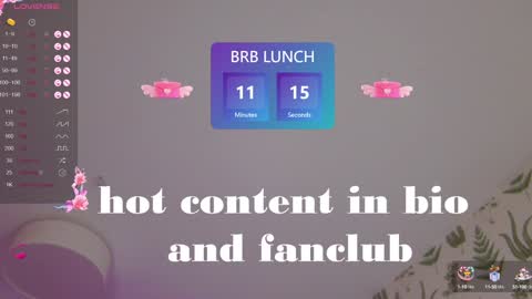 Snapshot of marie_diaze chatting on 01/14/25, 08:20 Marie LEAVE YOUR WITH ME online show from 01/14/25, 08:20