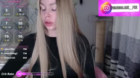 Marmalade Fox online show from 04/03/26, 03:32