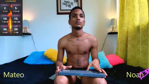 Snapshot of mateo_nick chatting on 01/14/25, 06:17 Mateo and Noah online show from 01/14/25, 06:17