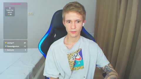 Snapshot of max_gen chatting on 02/23/25, 01:24 Max Gen with tats 24years And Ethan without tats 20 years online show from 02/23/25, 01:24