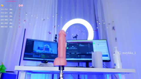 Snapshot of maykka chatting on 12/22/25, 12:18 Mayka online show from 12/22/25, 12:18