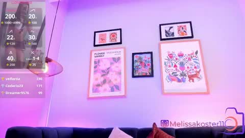 Snapshot of melissa_koster chatting on 05/13/26, 05:38 Melissa 3 online show from 05/13/26, 05:38