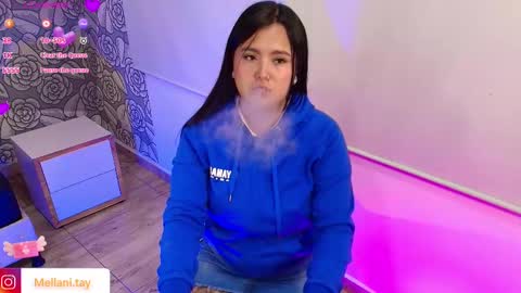 Snapshot of mellani_tay chatting on 02/20/25, 04:18 Mellani  online show from 02/20/25, 04:18
