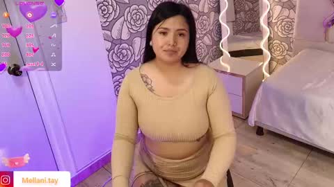 Snapshot of mellani_tay chatting on 02/21/25, 03:23 Mellani  online show from 02/21/25, 03:23