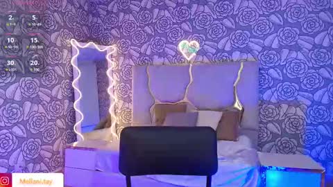 Snapshot of mellani_tay chatting on 03/01/25, 09:40 Mellani  online show from 03/01/25, 09:40