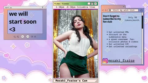 Snapshot of meraki_fraise chatting on 01/18/25, 07:04 online show from 01/18/25, 07:04