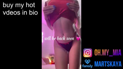 Mia Martskaya online show from 10/25/25, 07:49