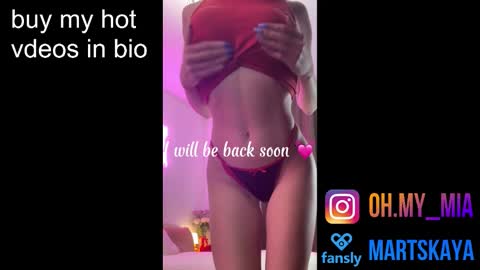 Snapshot of mia4sin chatting on 01/13/26, 07:35 Mia Martskaya online show from 01/13/26, 07:35