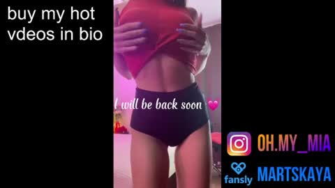 Mia Martskaya online show from 07/21/26, 08:27
