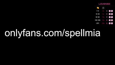 Snapshot of miaspell chatting on 01/19/25, 10:39 Mia instagram miasspell online show from 01/19/25, 10:39