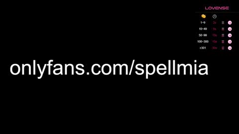 Snapshot of miaspell chatting on 01/20/25, 01:50 Mia instagram miasspell online show from 01/20/25, 01:50