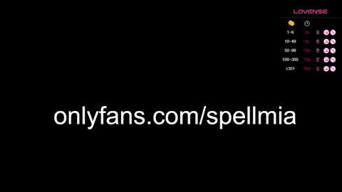Snapshot of miaspell chatting on 01/20/25, 10:48 Mia instagram miasspell online show from 01/20/25, 10:48