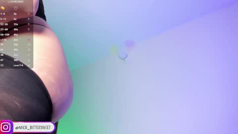 Snapshot of mich_bittersweet chatting on 01/24/25, 06:14 online show from 01/24/25, 06:14