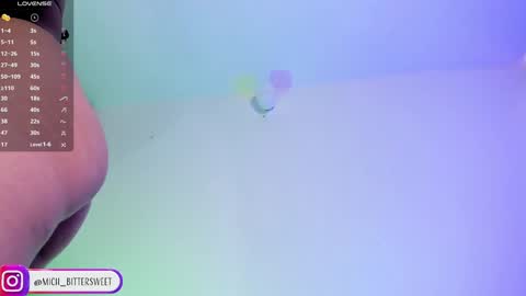 Snapshot of mich_bittersweet chatting on 01/26/25, 08:23 online show from 01/26/25, 08:23