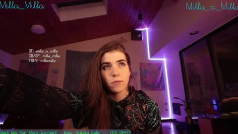 milla_milla online show from 12/20/24, 08:38