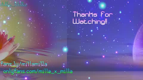 milla_milla online show from 01/24/25, 06:14