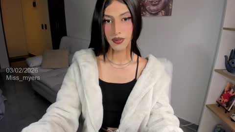 Snapshot of miss_myers chatting on 02/03/26, 12:43 Goddess Myers thumb up is important for me kisses online show from 02/03/26, 12:43