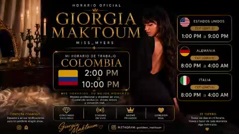 Goddess Myers  thumb up is important for me kisses  online show from 07/18/26, 07:06