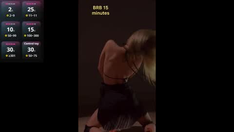 misskristel online show from 11/05/25, 07:30