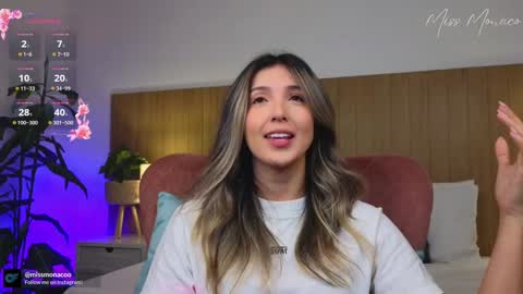 Snapshot of missmonaco chatting on 01/18/25, 12:02 Emma Rivera online show from 01/18/25, 12:02