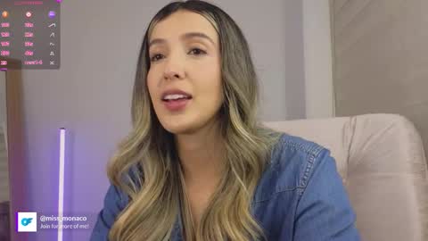Snapshot of missmonaco chatting on 10/10/25, 11:48 Emma Rivera online show from 10/10/25, 11:48