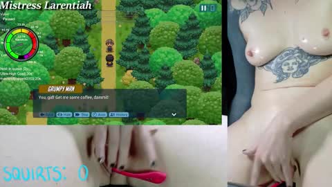 Mistress Larentiah online show from 03/12/26, 04:46