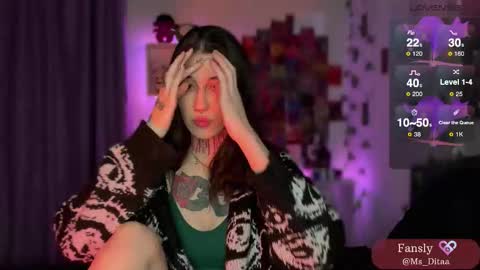 Dita online show from 02/15/26, 07:21