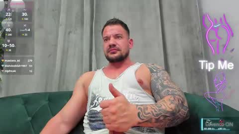 Snapshot of musclemonster31 chatting on 03/08/25, 11:48 MuscleMonster31 online show from 03/08/25, 11:48