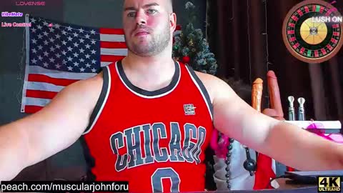 Snapshot of muscularjohnforu chatting on 12/07/24, 09:00 click icon for peach online show from 12/07/24, 09:00
