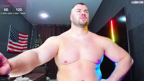 Snapshot of muscularjohnforu chatting on 02/14/25, 05:36 click icon for peach online show from 02/14/25, 05:36